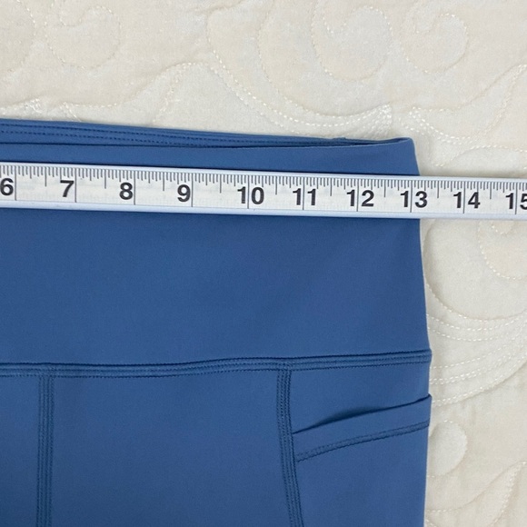 LOT of 3 Athletic Works Capri Leggings Size Medium Blue Green - Picture 11 of 15